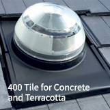 400 Tile for Concrete and Terracotta