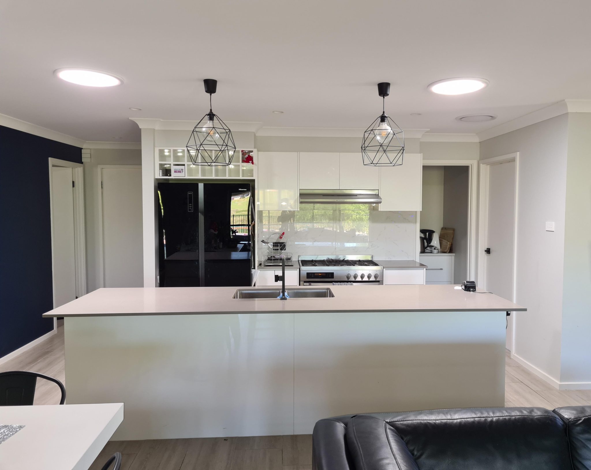 Dark Kitchen Requiring a Skylight Installation in Sydney Solatube Home